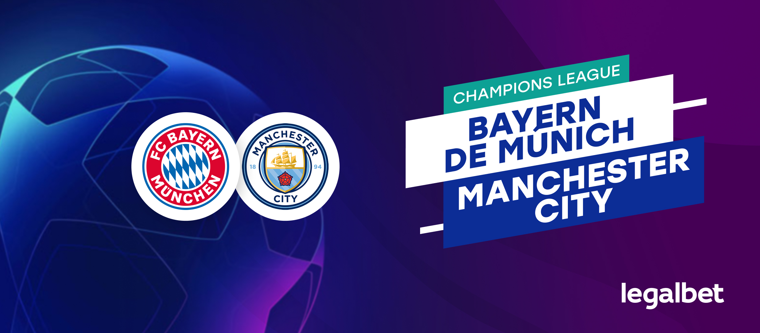 Apuestas y cuotas Bayern Múnich - Manchester City, Champions League 22/23
