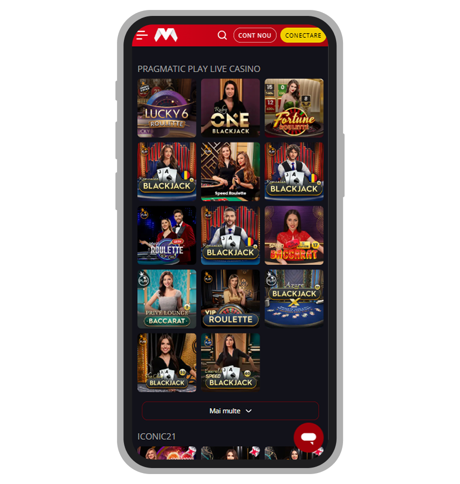 Cazinou live Pragmatic Play