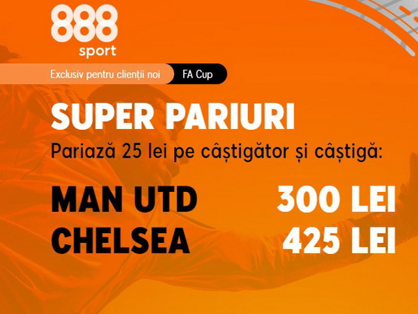 legalbet.ro: Super cote pentru un super meci din semifinalele Cupa Angliei.