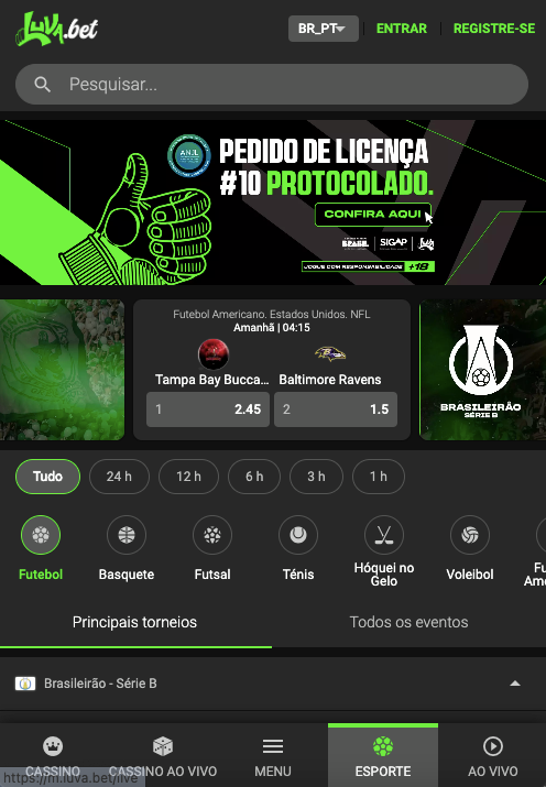 Eventos esportivos na Luvabet