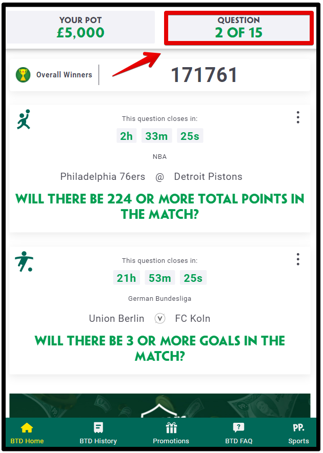 How To Beat the Drop, Paddy Power