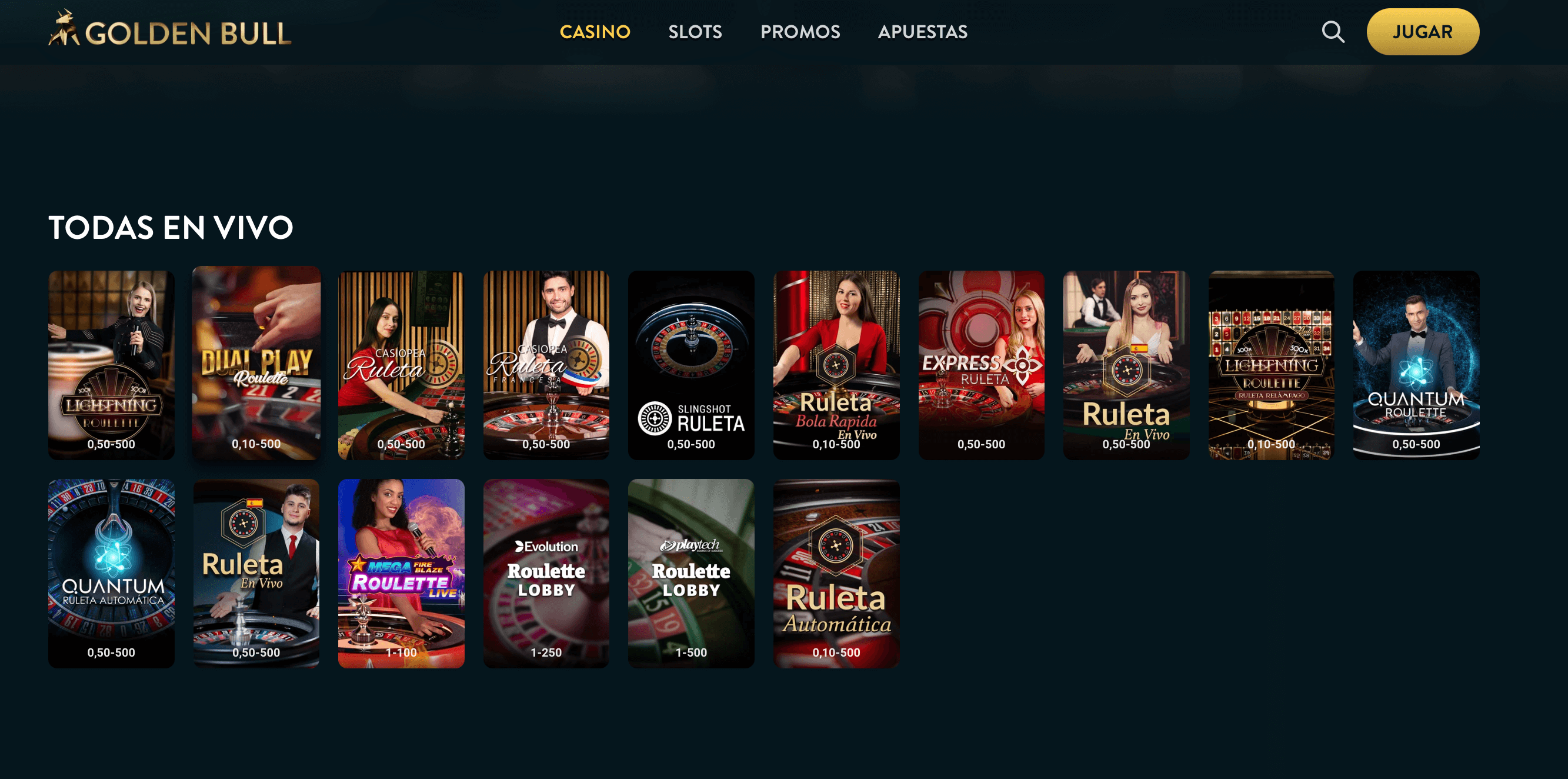 Casino en vivo