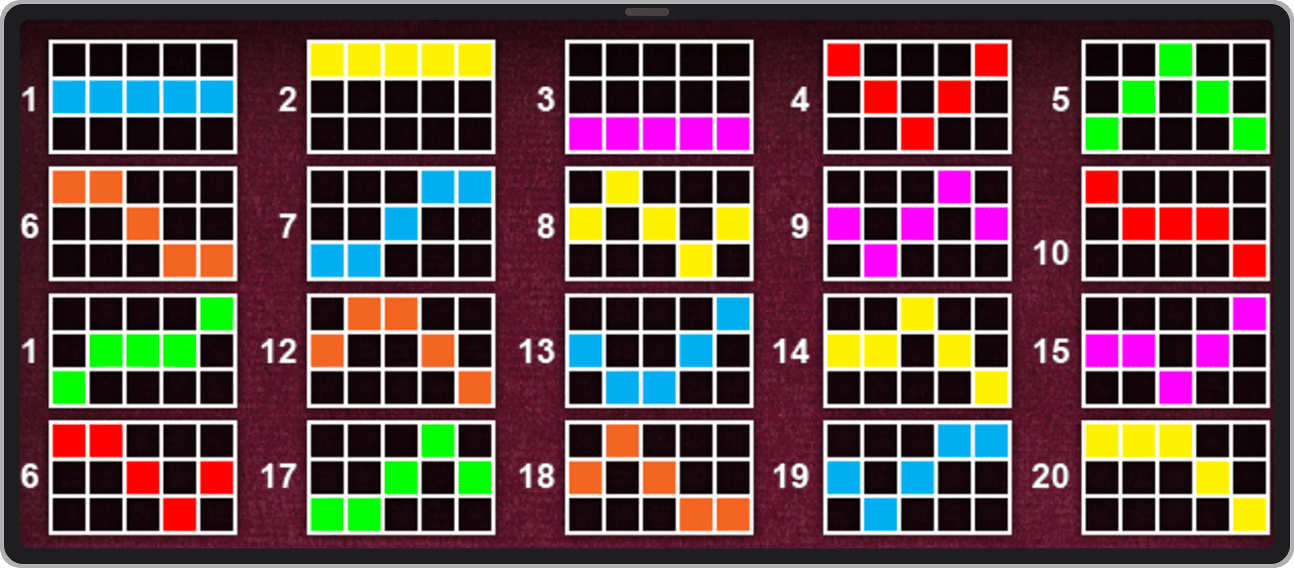 Линии выплат