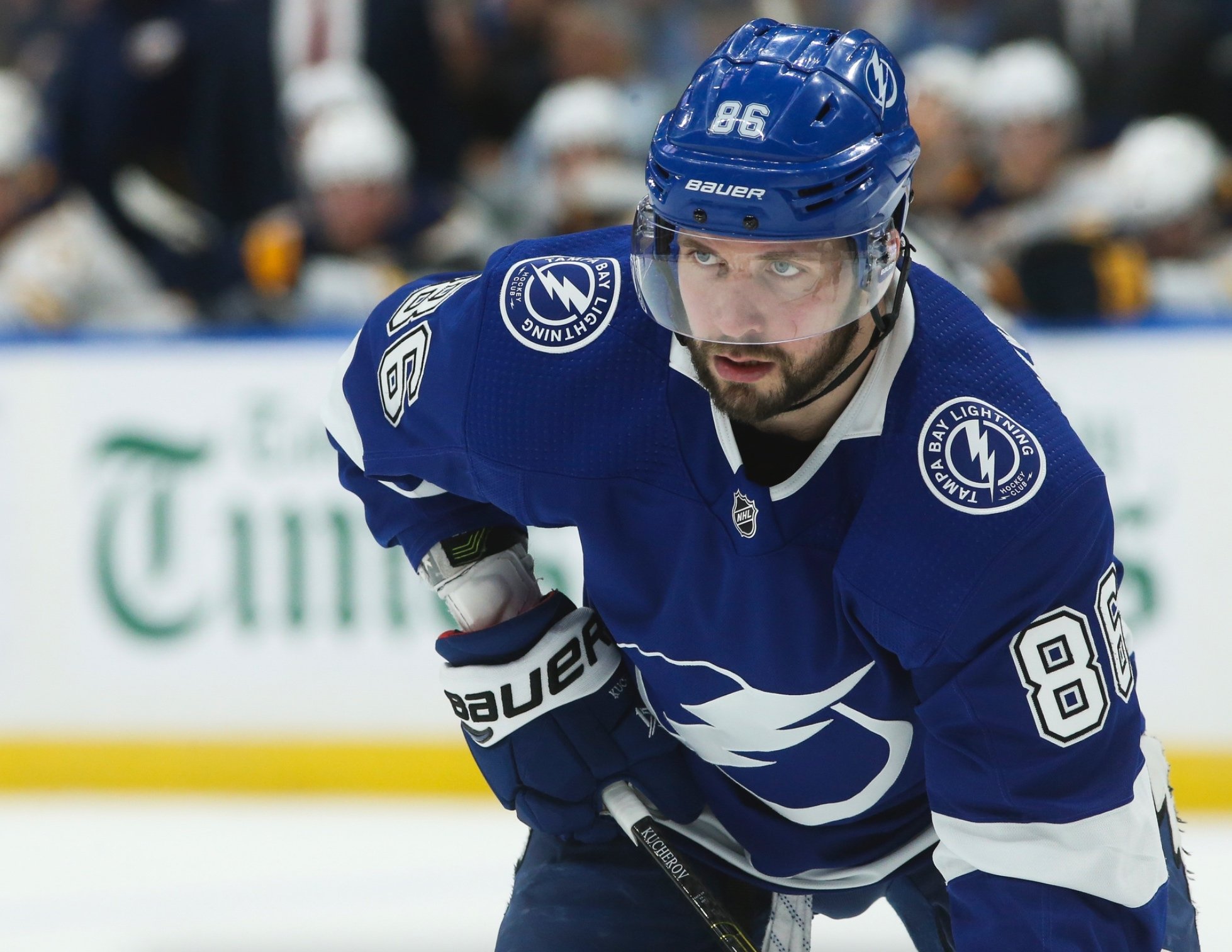 Никита Кучеров признан первой звездой месяца в НХЛ.