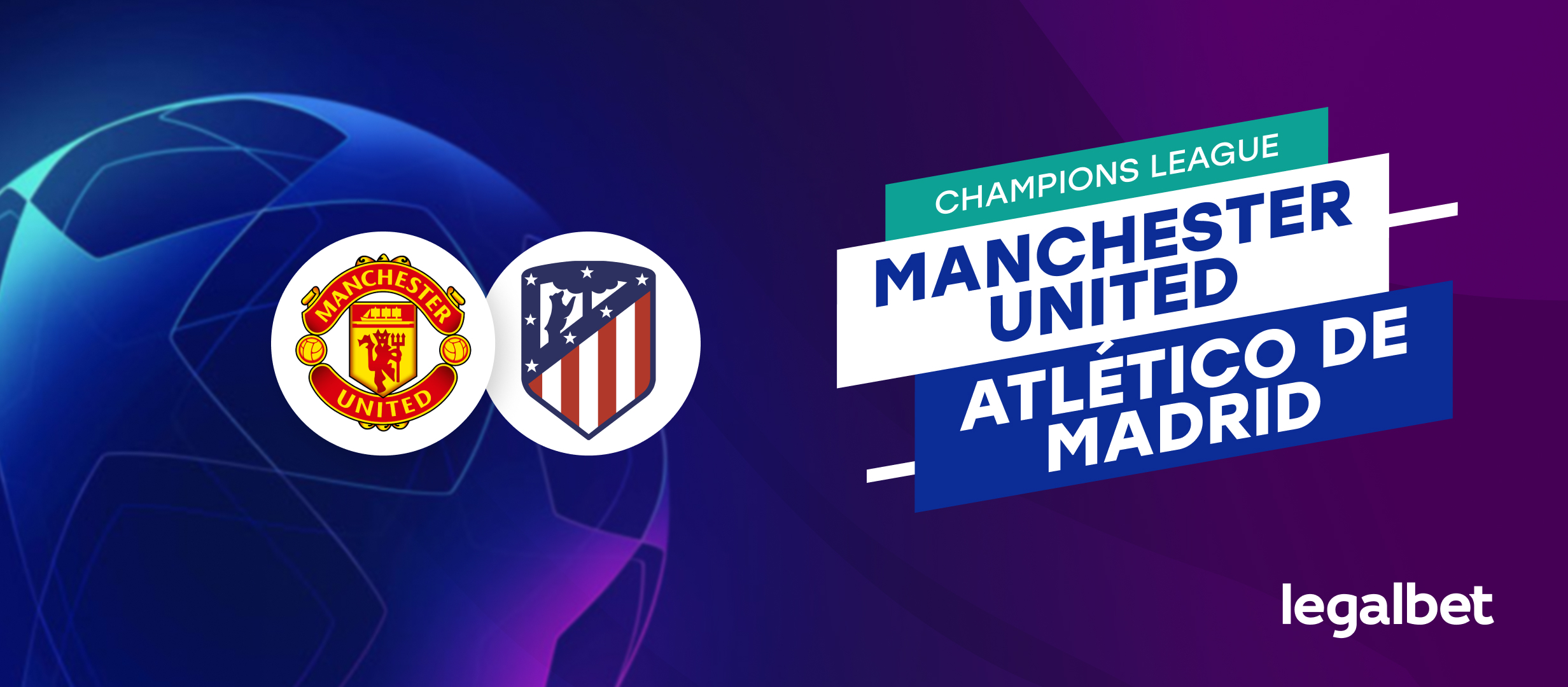 Apuestas y cuotas Manchester United - Atlético de Madrid, Champions League 2021/22