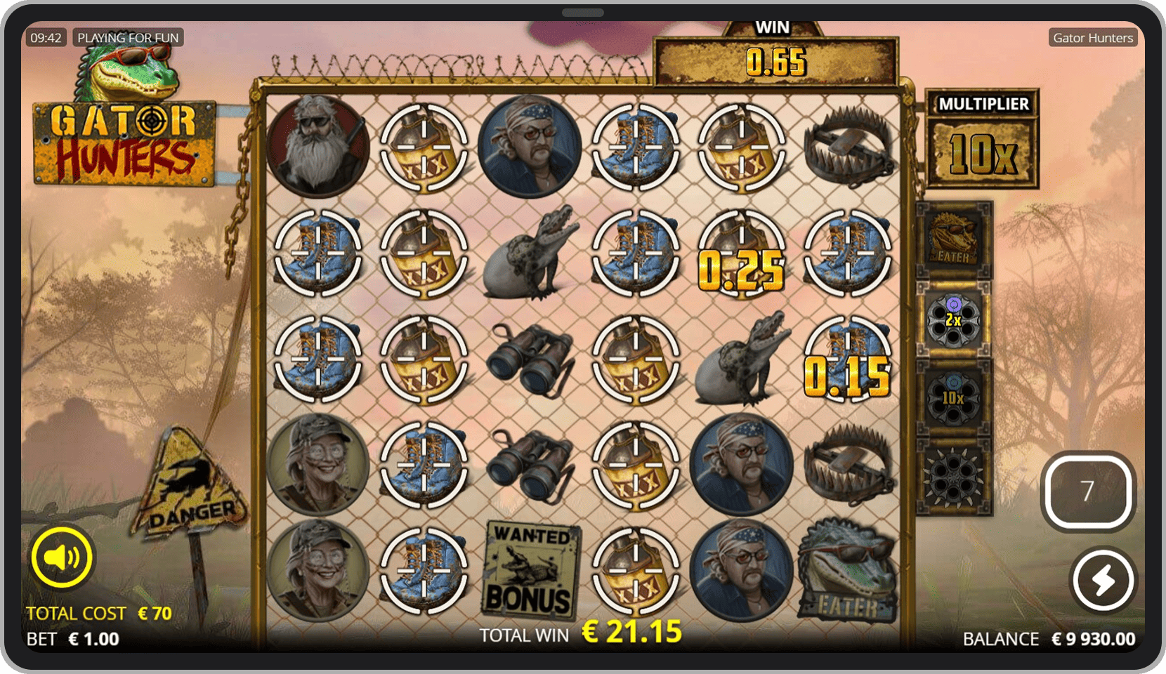 Bonus mode