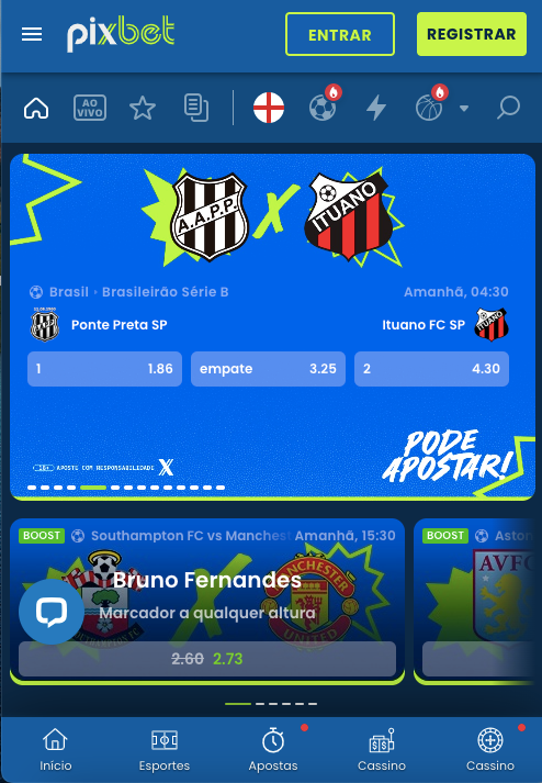 Site amigável da Pixbet