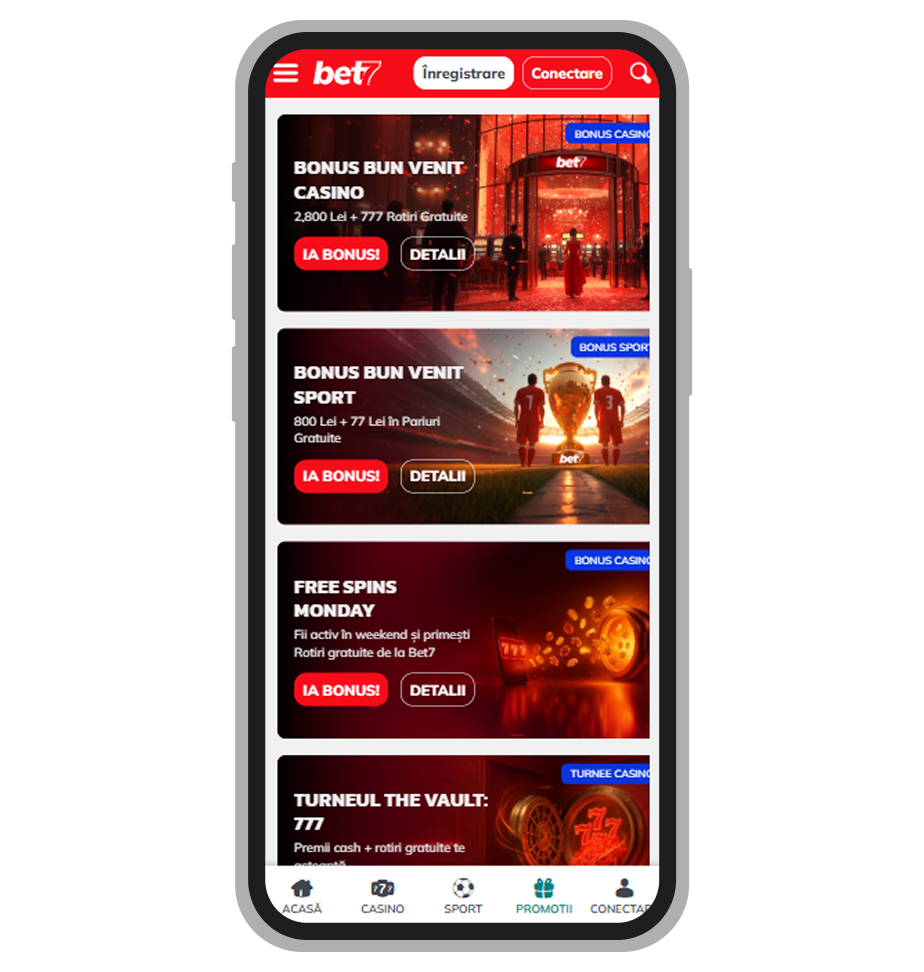 Bet7 rotiri gratuite