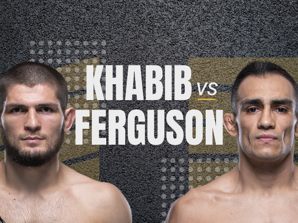 Khabib Nurmagomedov vs Tony Ferguson: Zakłady i kursy na walkę wieczoru UFC 249
