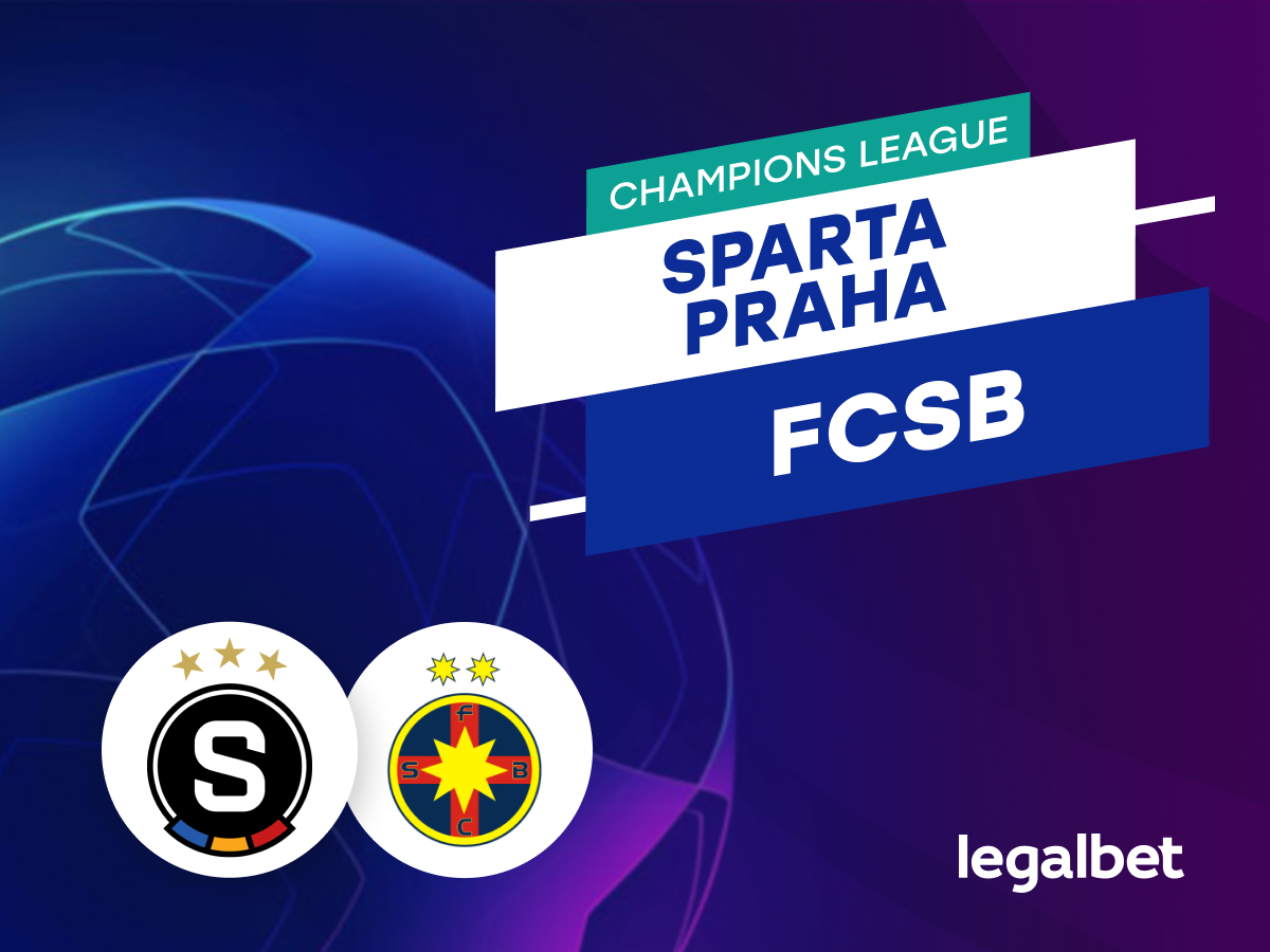 Karbacher: Sparta Praga - FCSB: Ponturi si cote la pariuri.