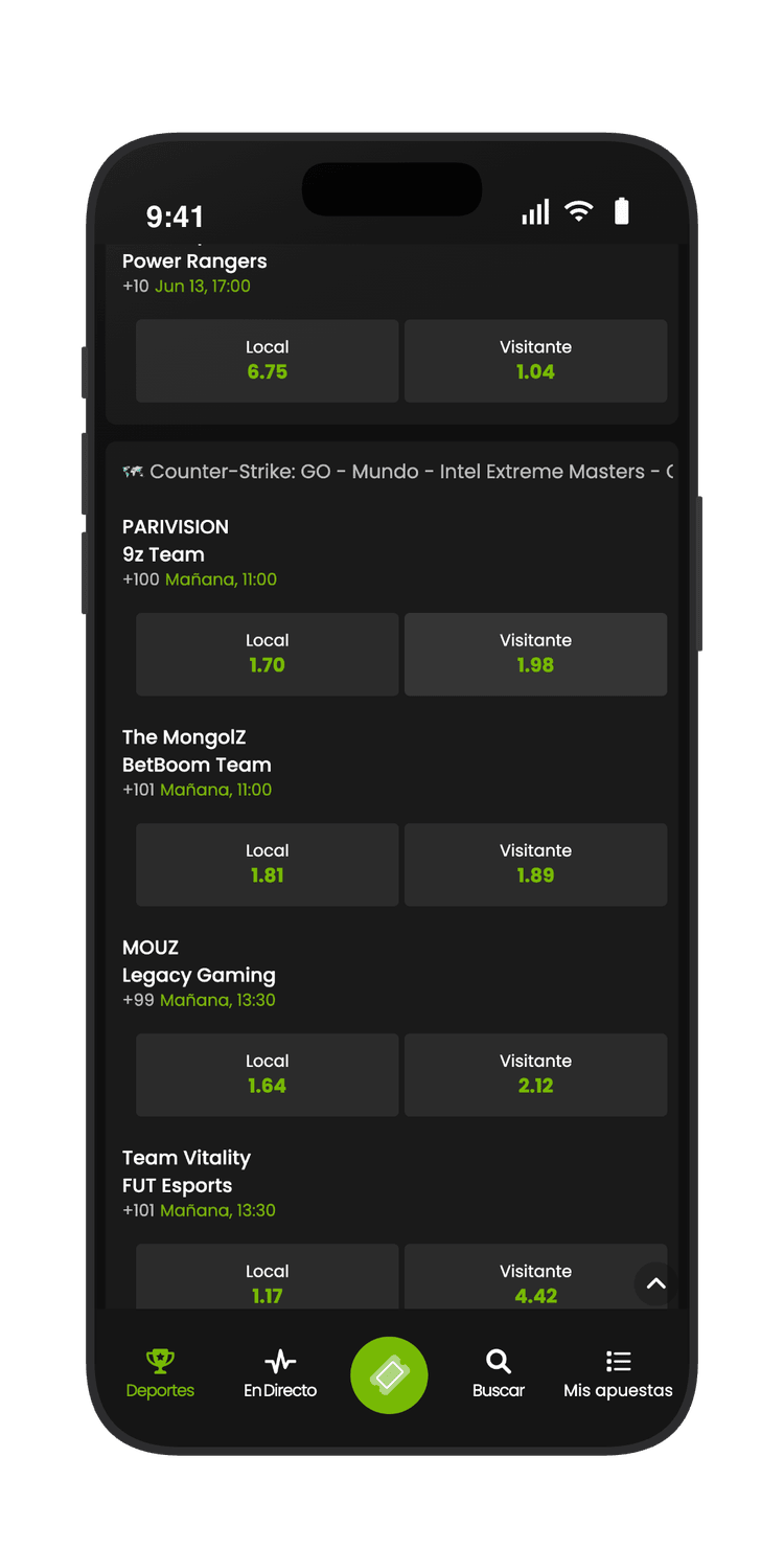 Cuotas de CS2 Intel Extreme Masters Cologne Major 2026 en Bet777