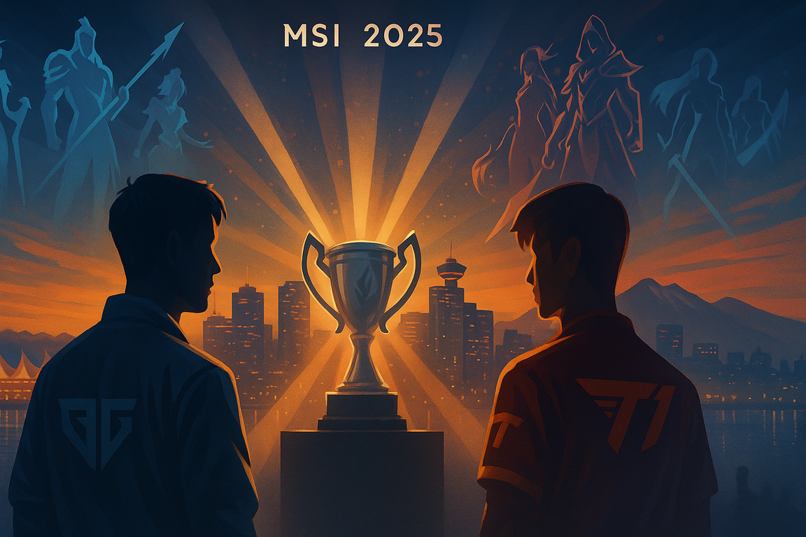 Legalbet.com.br: Apostas no Mid-Season Invitational 2025 (MSI): Torneio, Favoritos e Dicas.