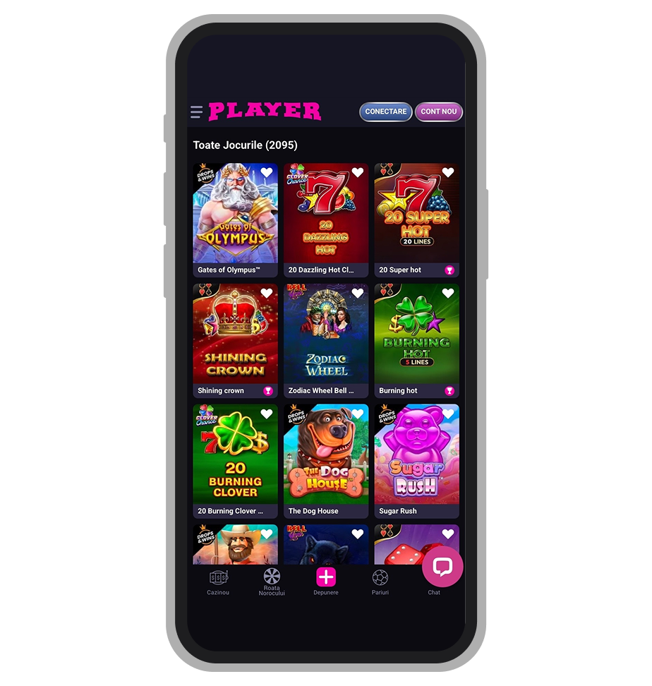 Toate jocurile disponibile la Player
