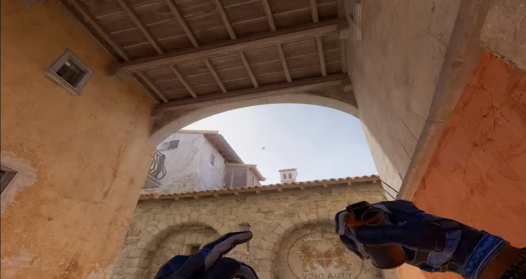 Дым на мото с Т-стороны