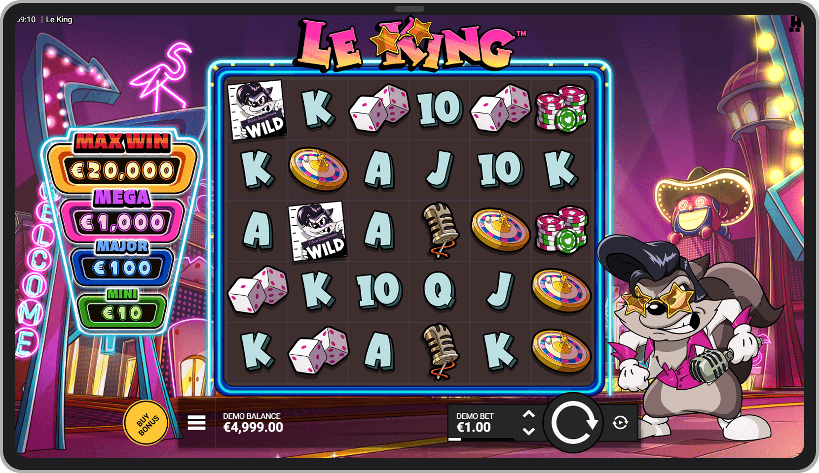Main game