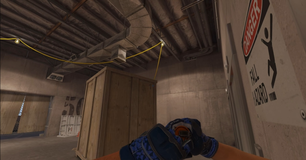 Базовый дым на A-рампу