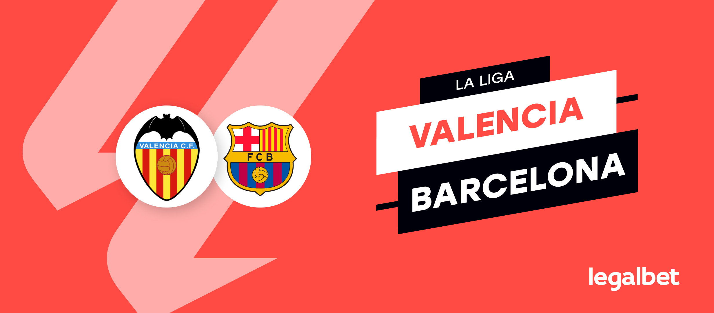 Apuestas y cuotas Valencia - Barcelona, La Liga 23/24
