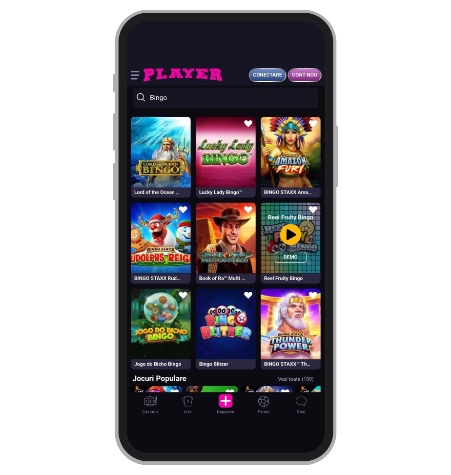 Video Bingo la Player