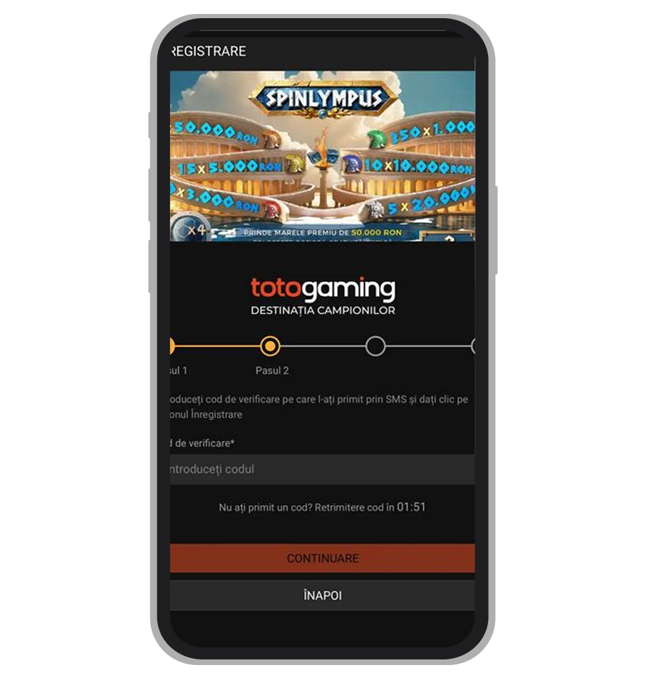 Formular înregistrare (a doua parte)