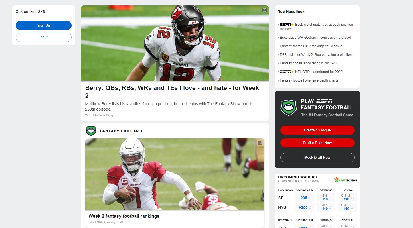 ESPN's Fantasy Football app is now 'Fantasy Sports,' includes baseball,  basketball, and hockey