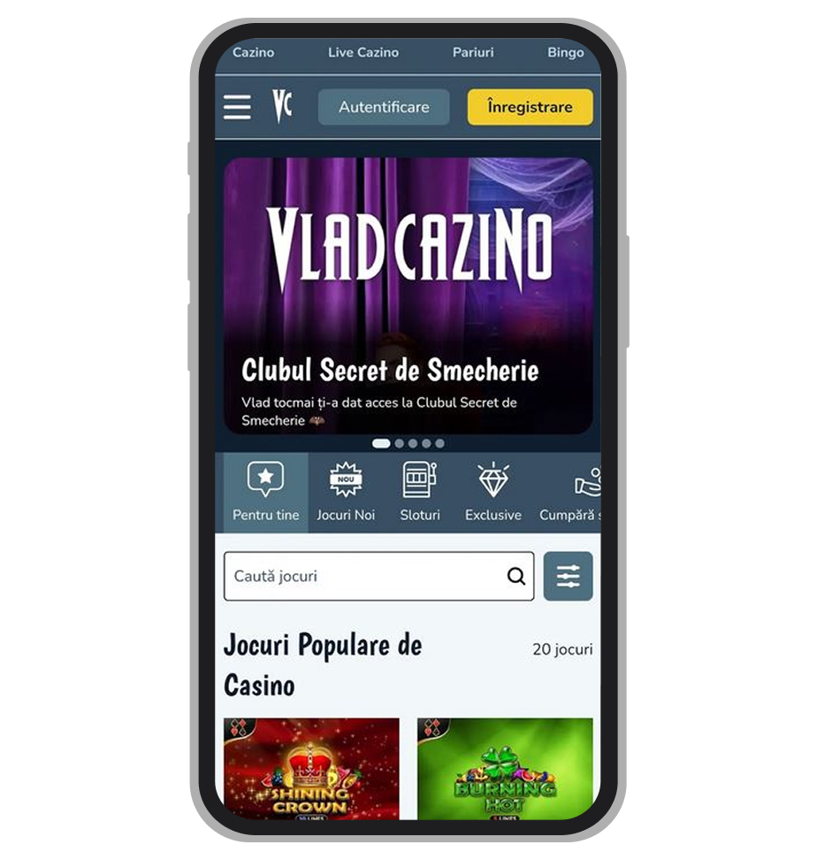 Homepage Vlad Casino