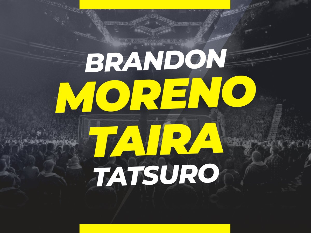 Moreno vs Taira: apuestas y cuotas para la pelea