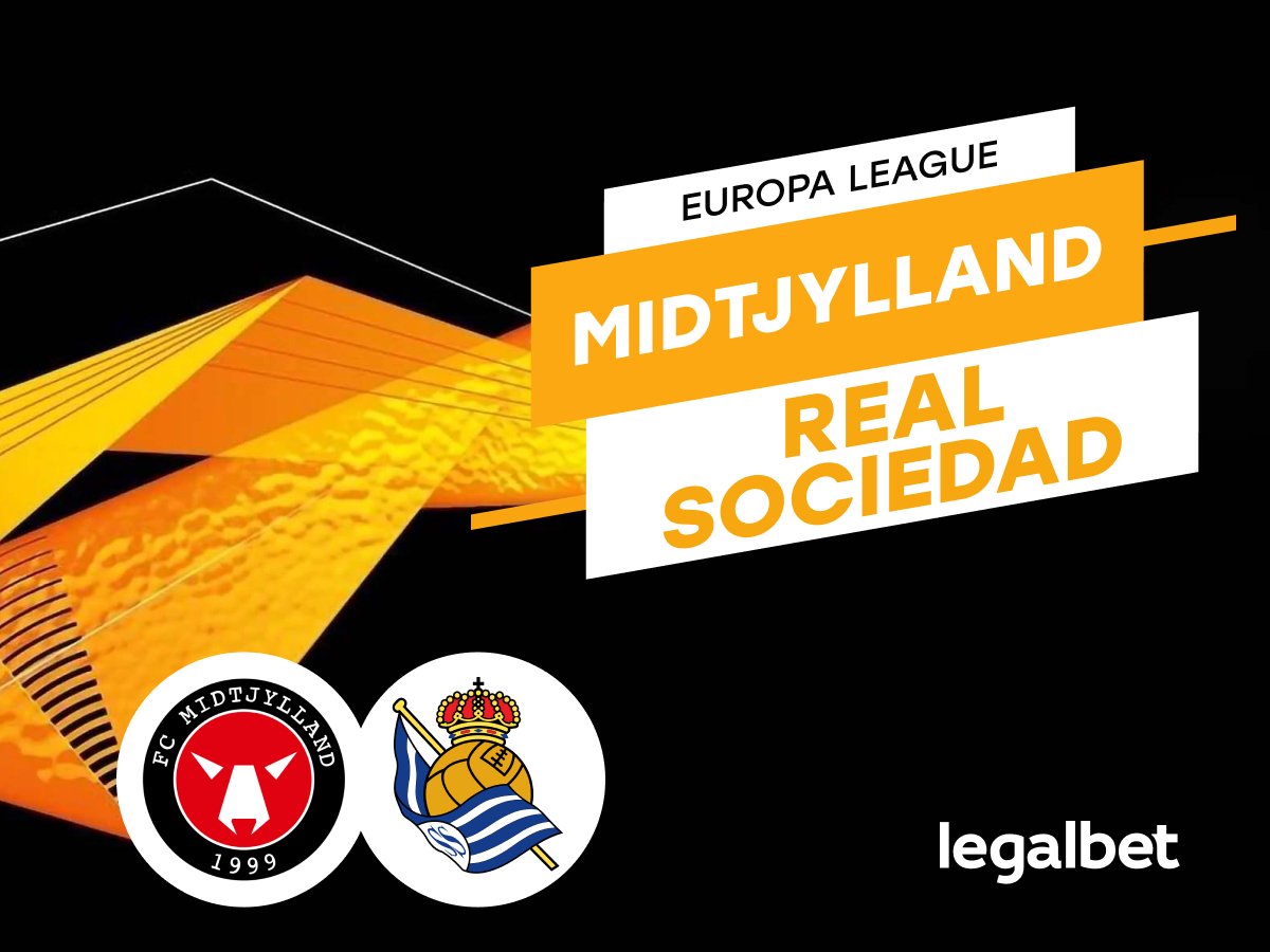 Legalbet.es: Pronóstico Midtjylland vs Real Sociedad Europa League 2024-2025.