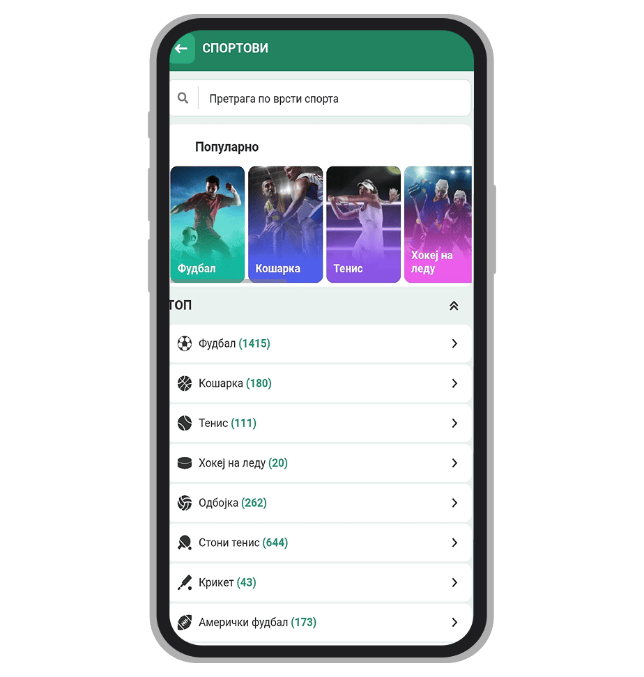 BetWinner glavna stranica