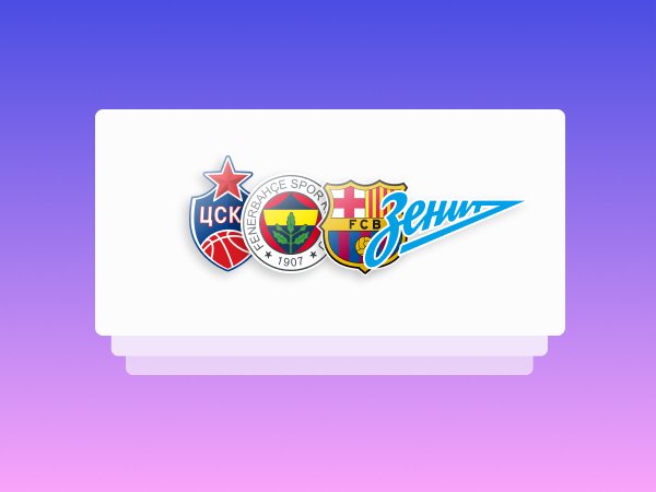 Legalbet.ru: Четвертьфиналы Евролиги: первые оценки букмекеров по ЦСКА и «Зениту».