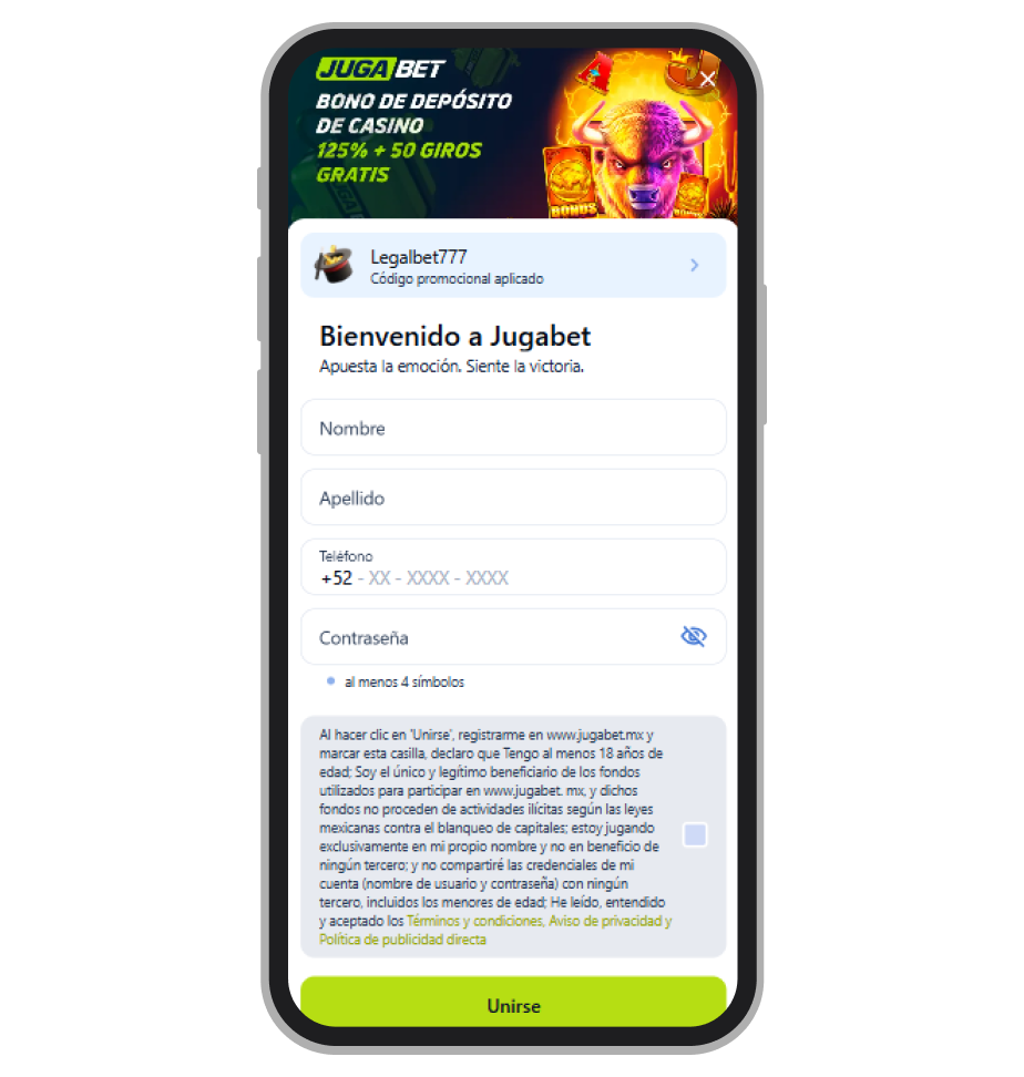 Formulario de registro