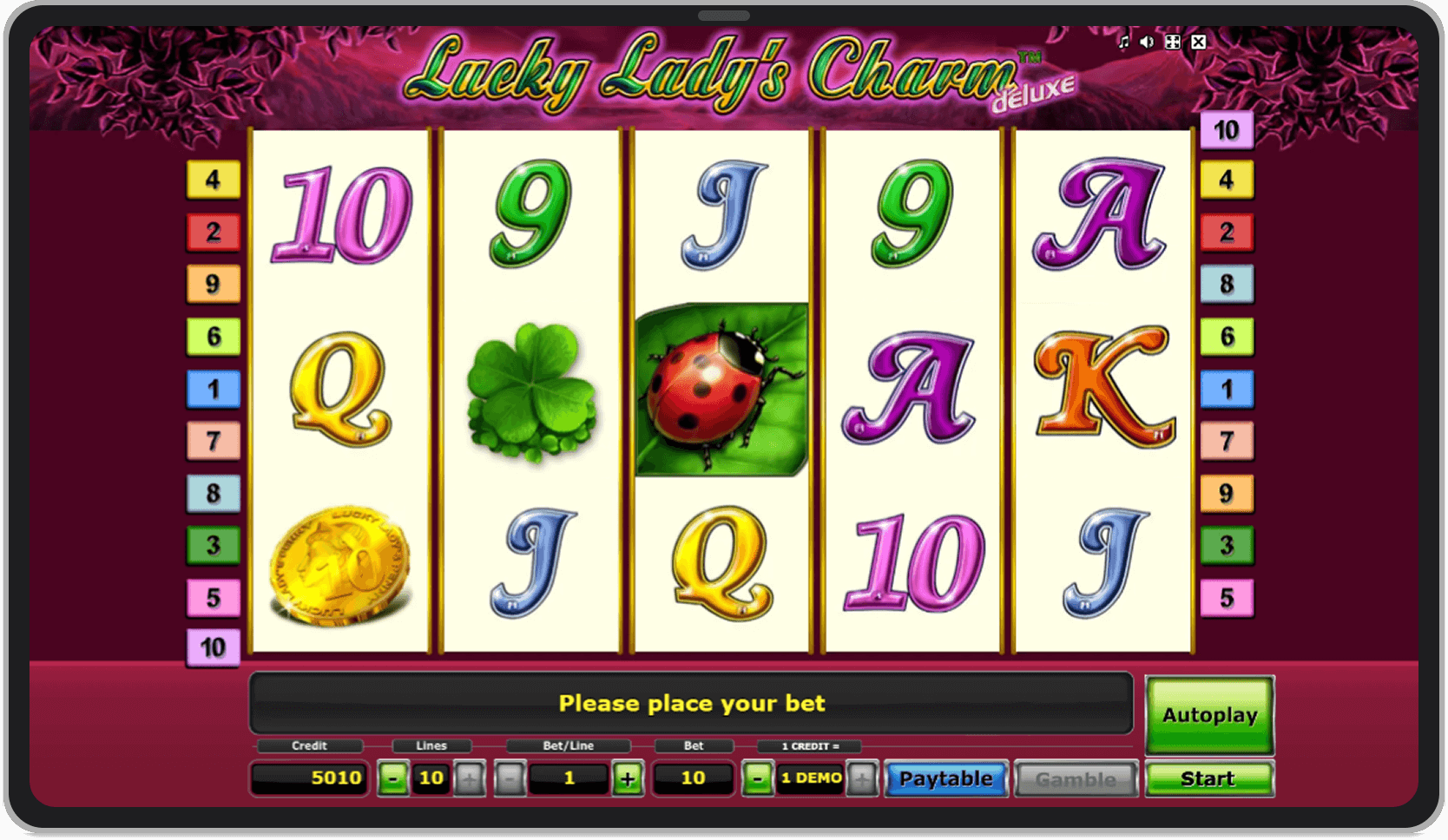 Main game