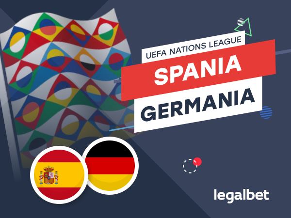 Rafa: Spania - Germania: ponturi pariuri pentru un meci glorios.