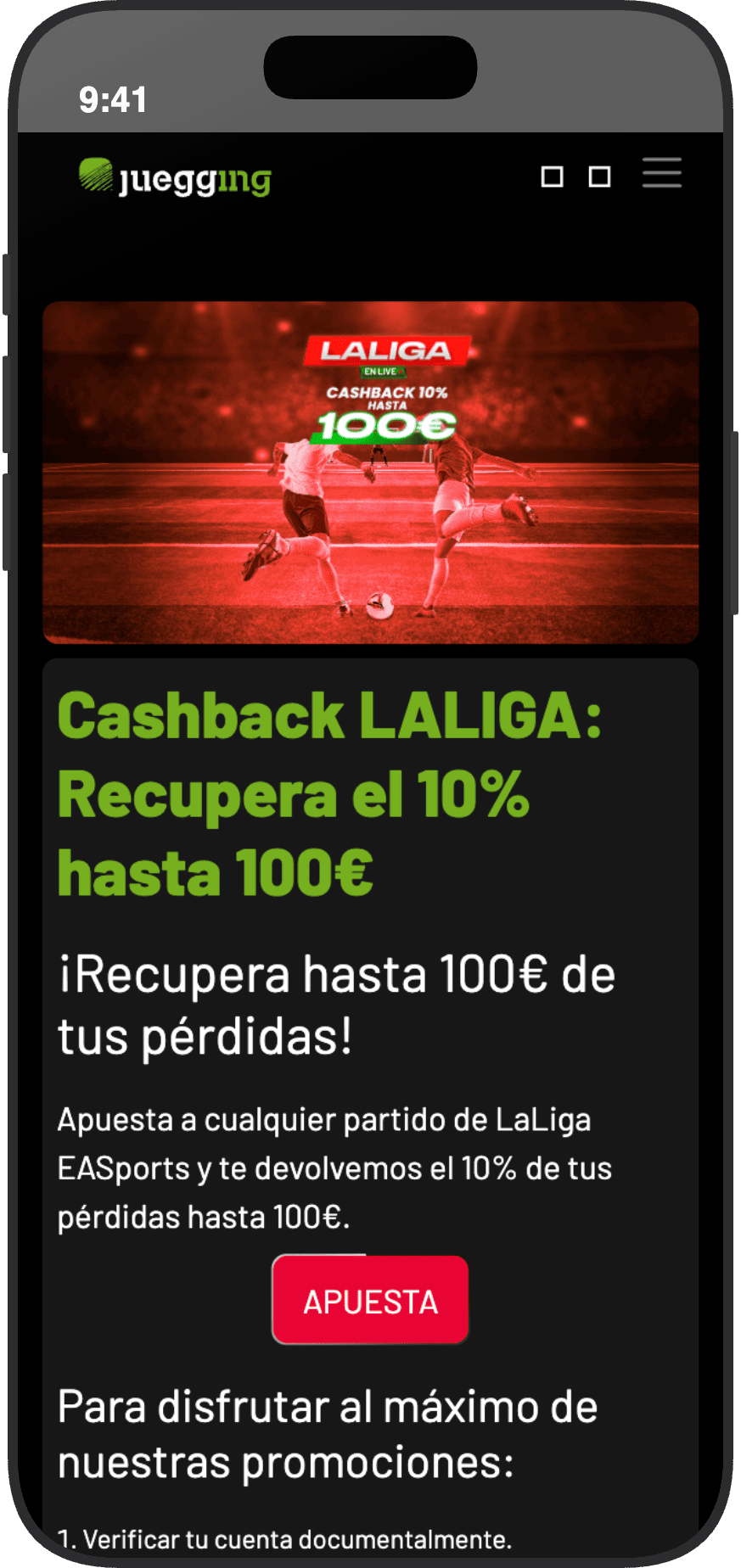 El periodo de cómputo varía por deporte: para LaLiga va de martes a lunes, para tenis de miércoles a martes, para basket de lunes a domingo y para tenis de mesa de jueves a miércoles. Las pérdidas netas se calculan como la diferencia entre cantidades apostadas con saldo real y premios obtenidos.