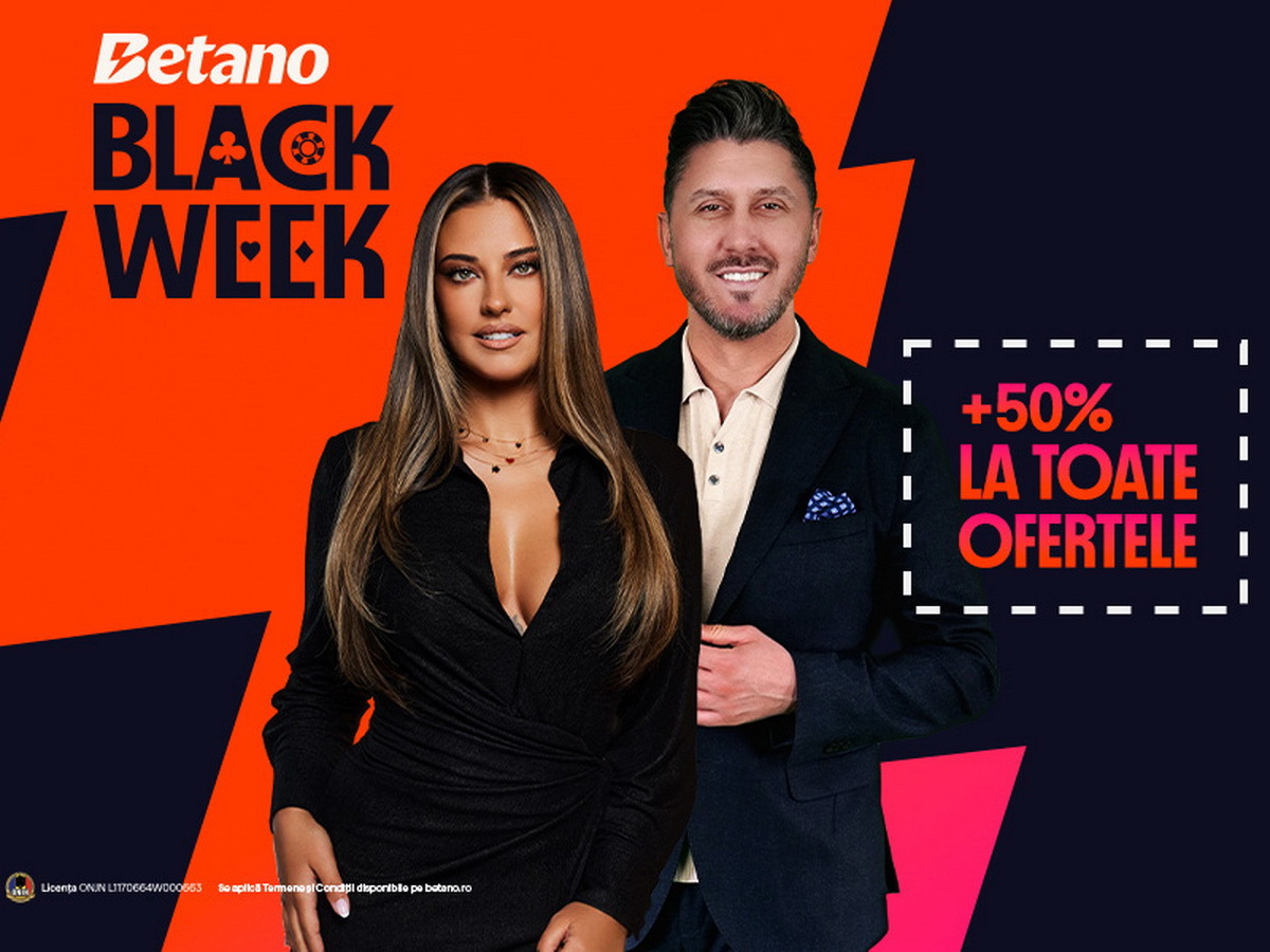 legalbet.ro: Dăm startul Black Week la Betano cu +50% la toate ofertele!.