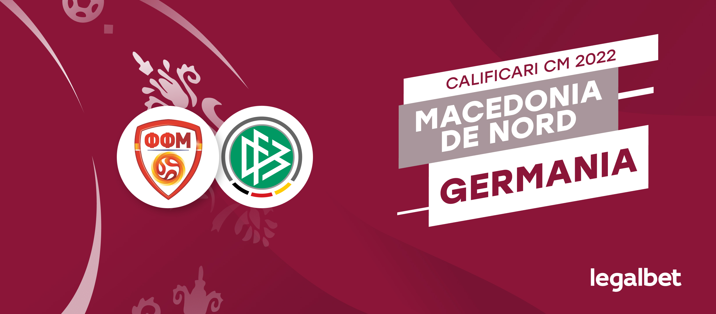 Pariuri si cote pentru Macedonia vs Germania, meci din preliminarile CM 2022