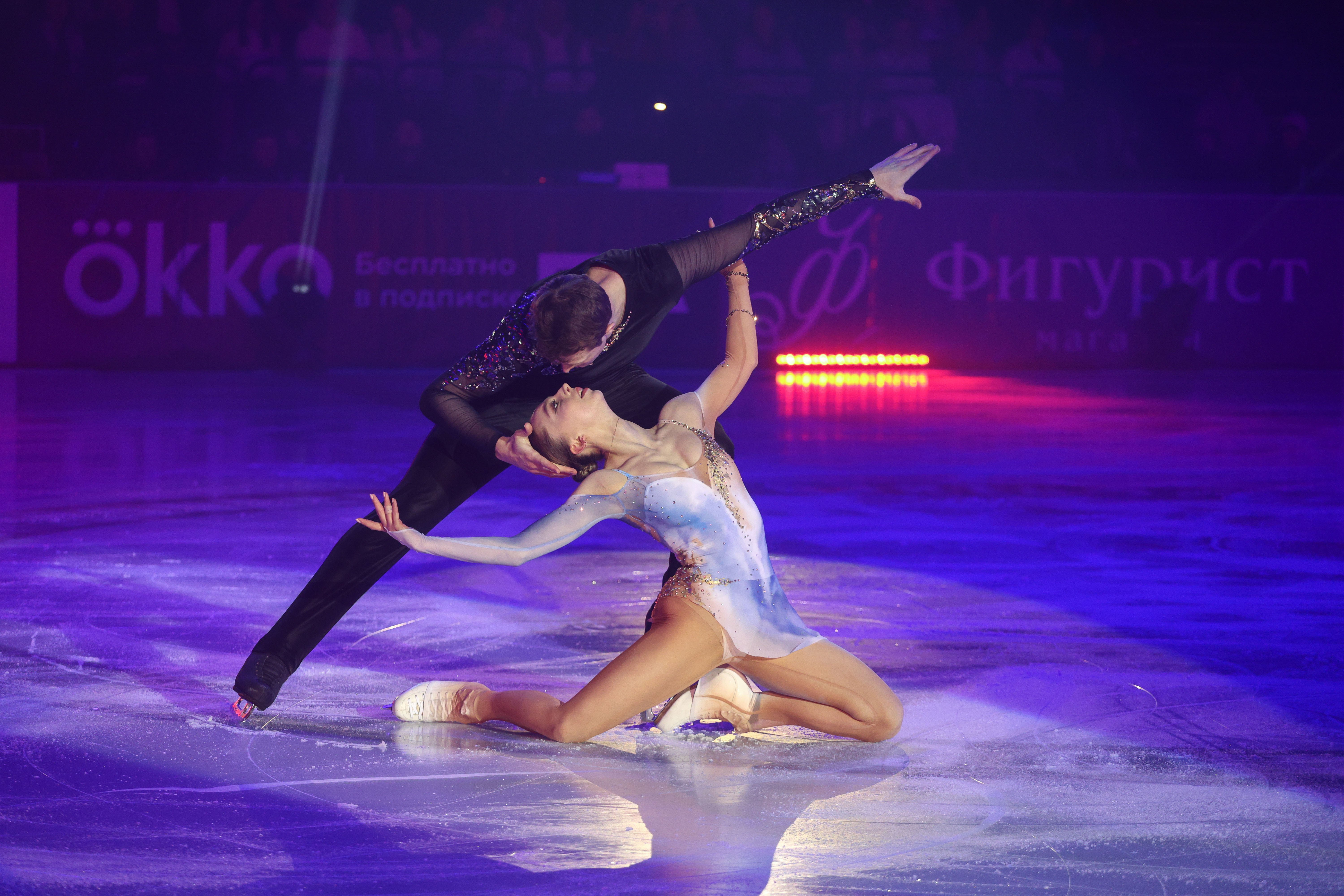 Бойкова и Козловский выиграли этап Гран-при России в Красноярске.