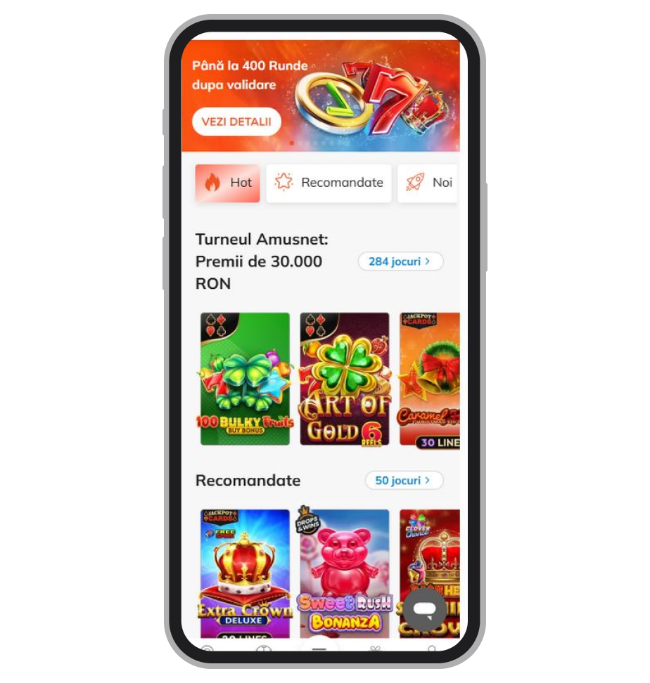 Platforma online Luck Casino