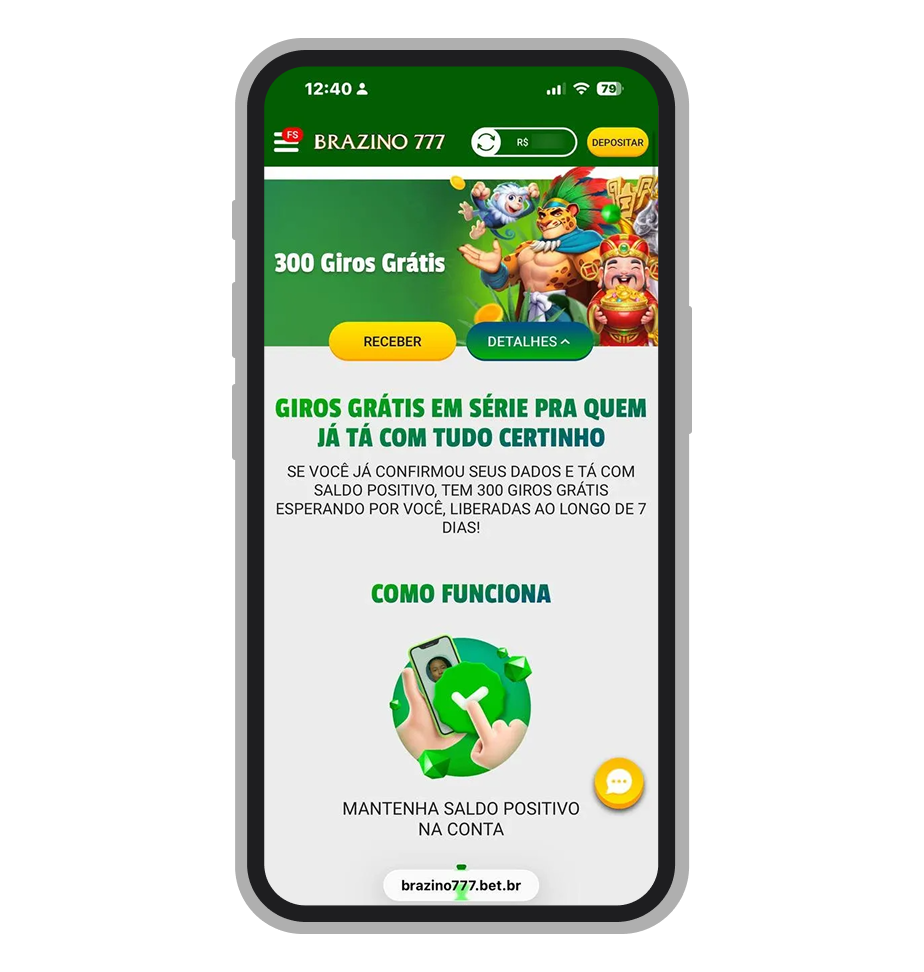 Brazino777 dá aos seus clientes 300 giros grátis 