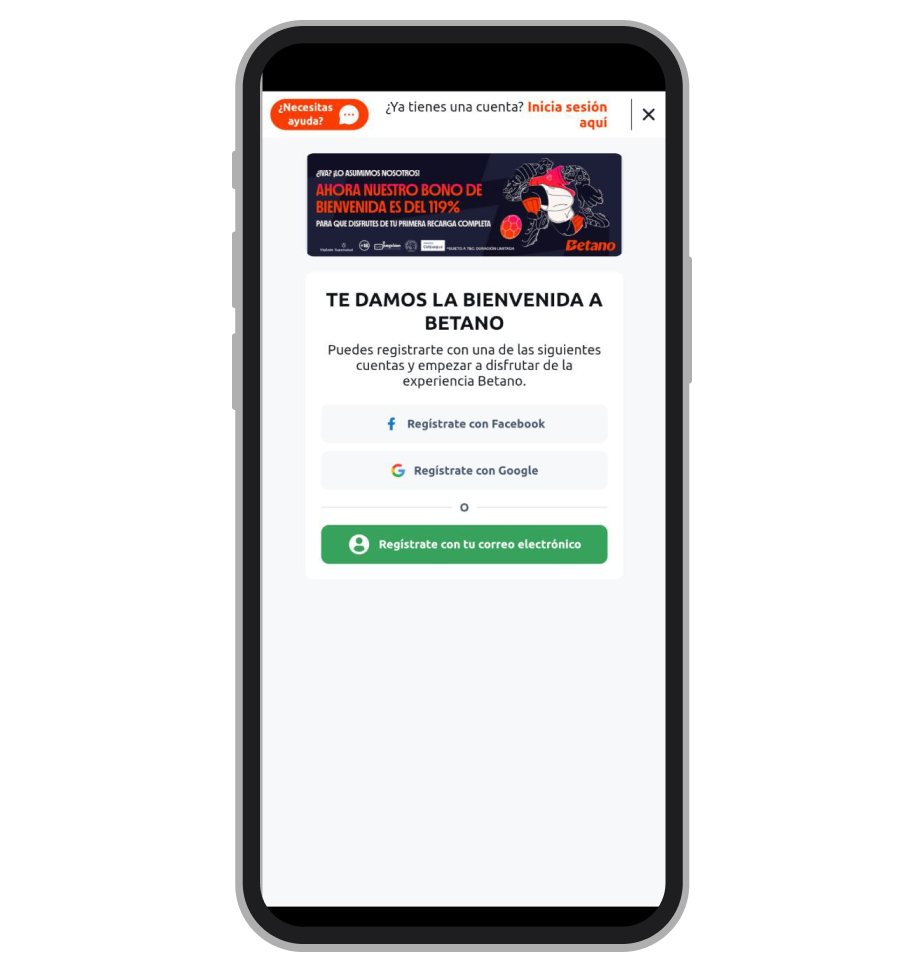 Formulario de registro