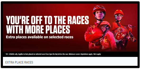 Ladbrokes extra place offer.