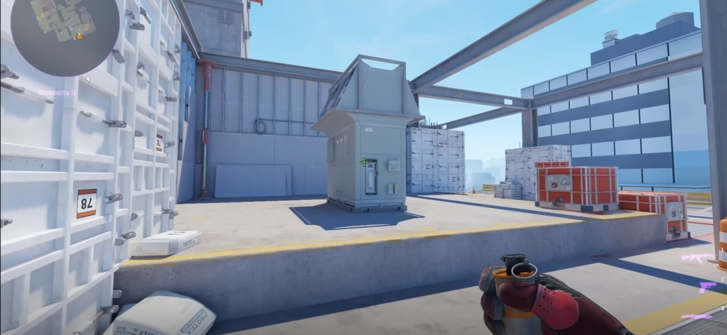 Смок на верх лестницы с колонны