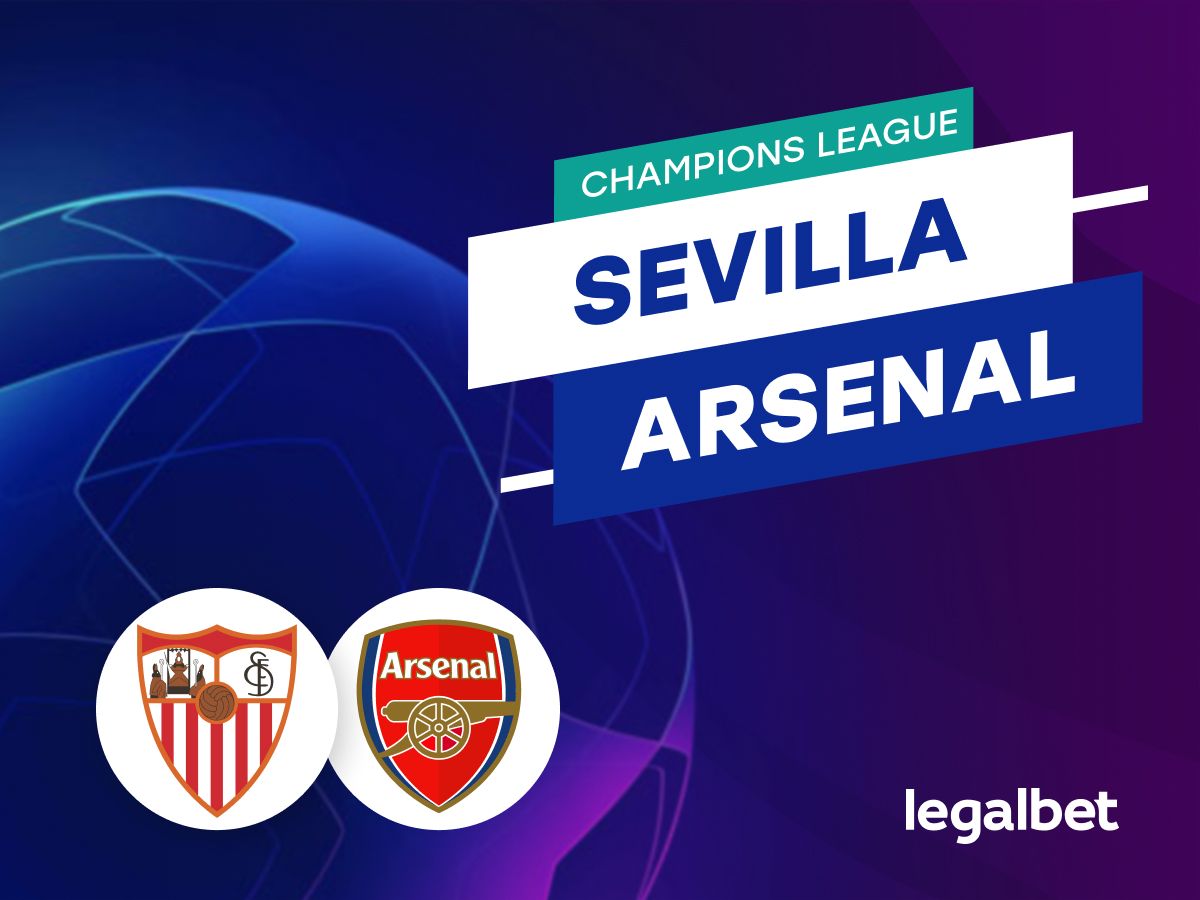 Antxon Pascual: Apuestas y cuotas Sevilla - Arsenal, Champions League 2023/24.