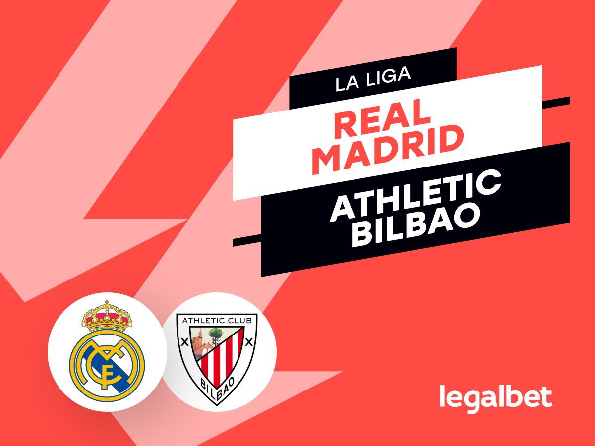 Legalbet.es: Pronóstico Real Madrid vs Athletic Bilbao La Liga 2024/2025.