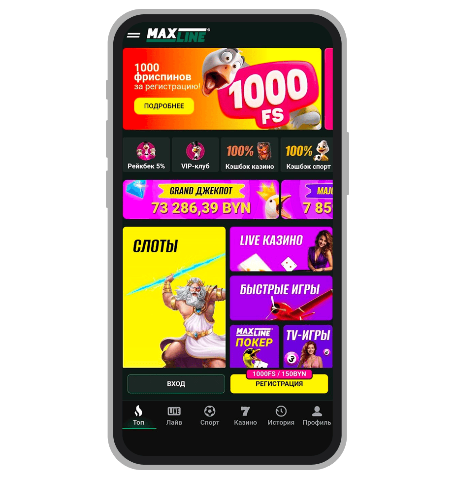 Приложение Maxline