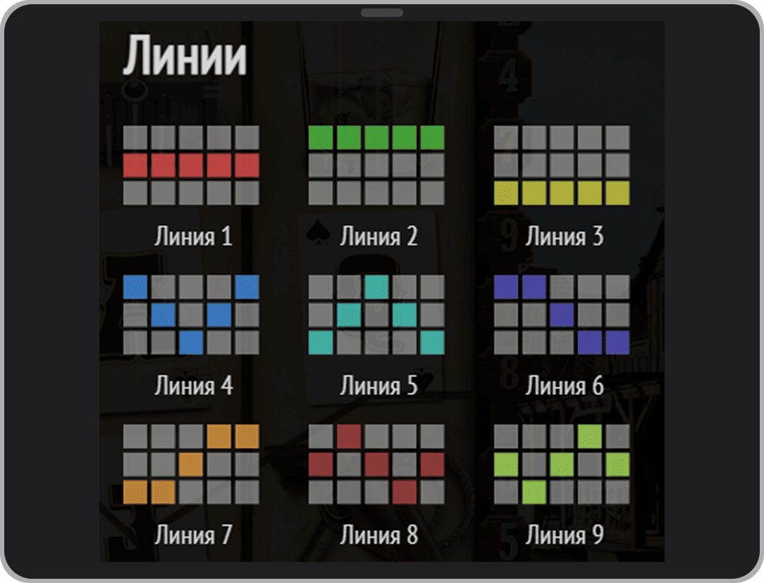 Линии выплат