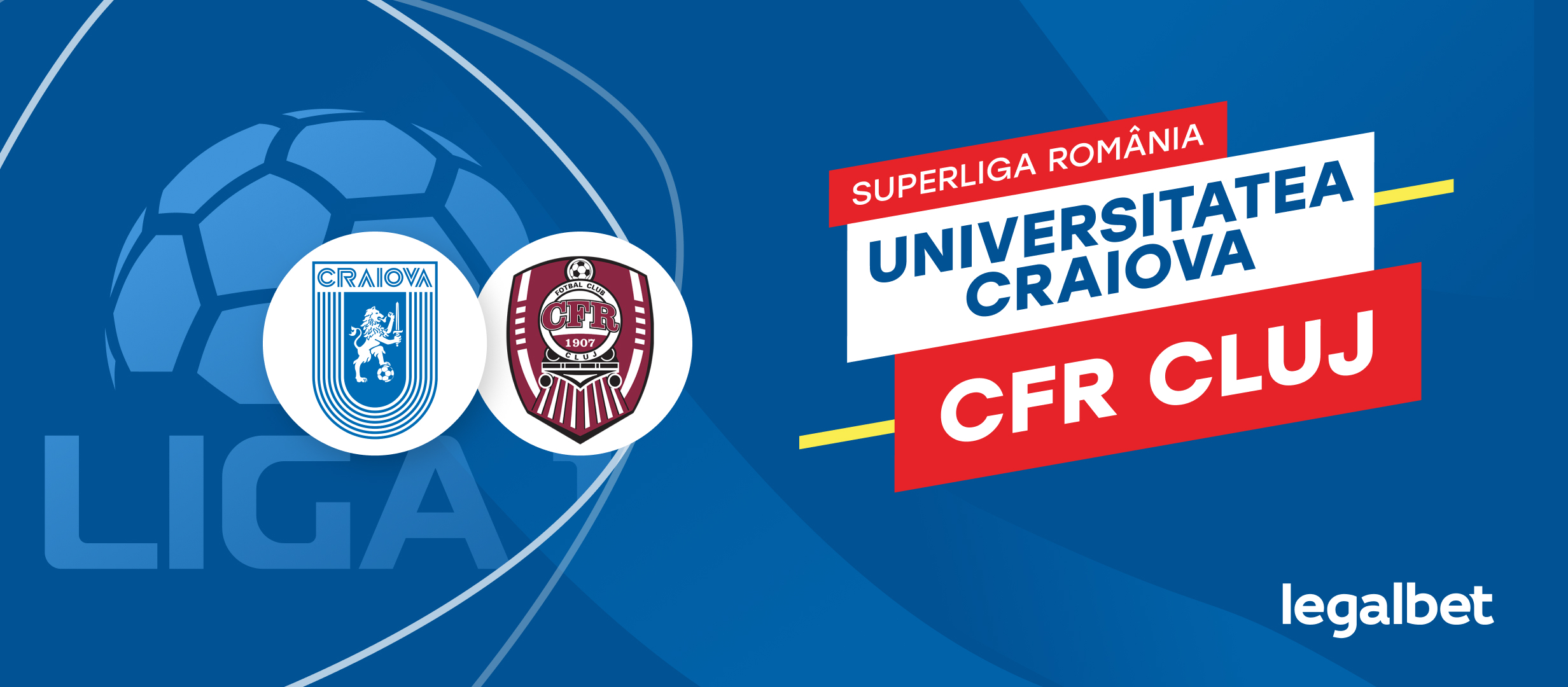 CS Universitatea Craiova - CFR Cluj: cote la pariuri si statistici