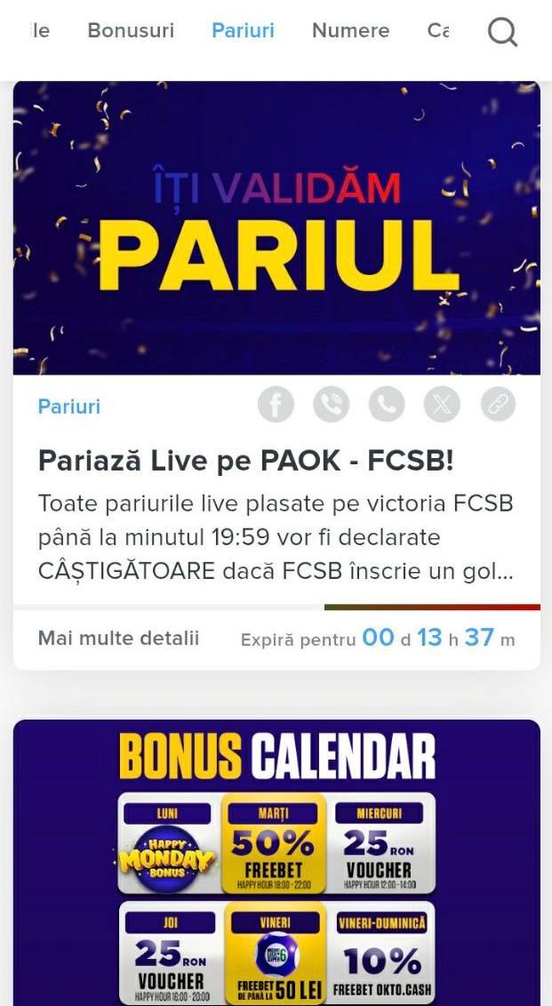 Promoții