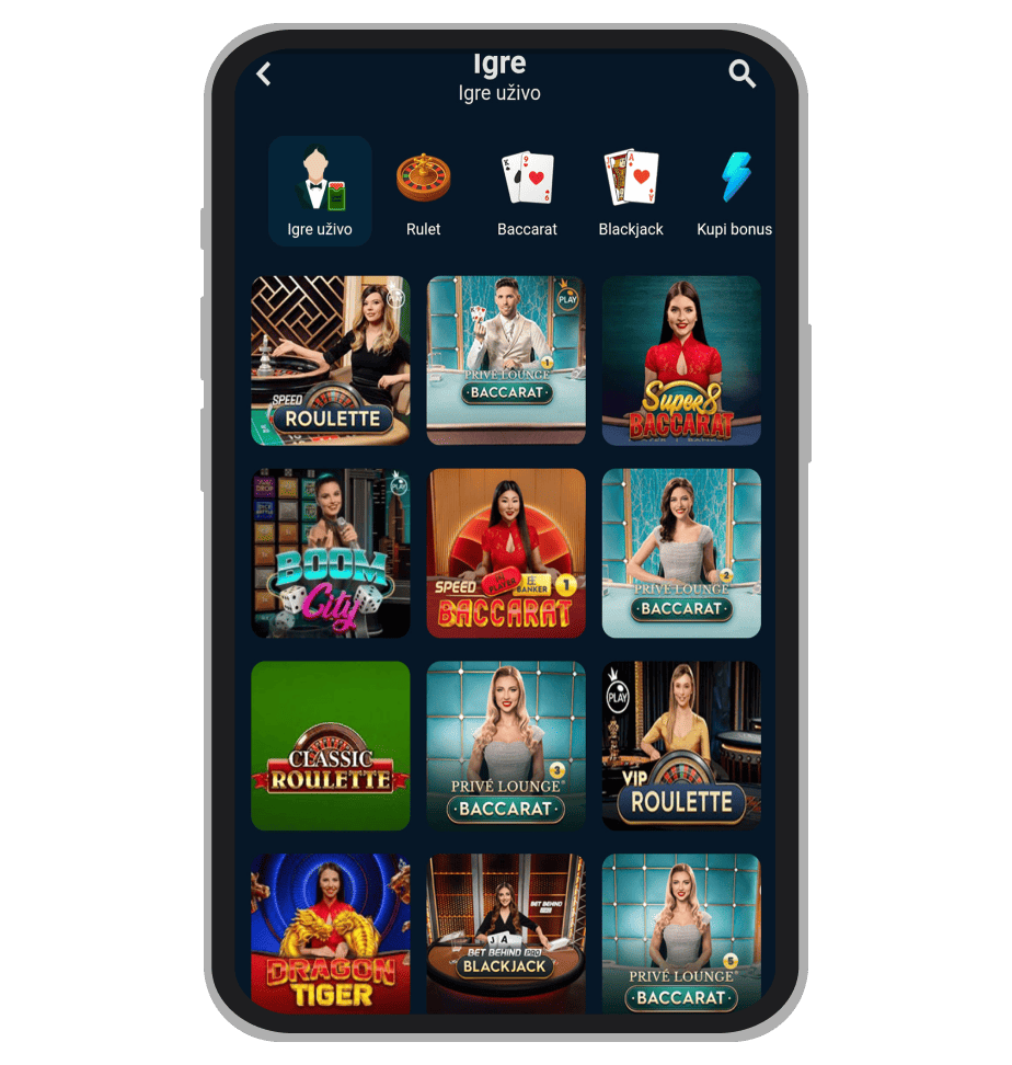 AmbassadorBet igre uživo