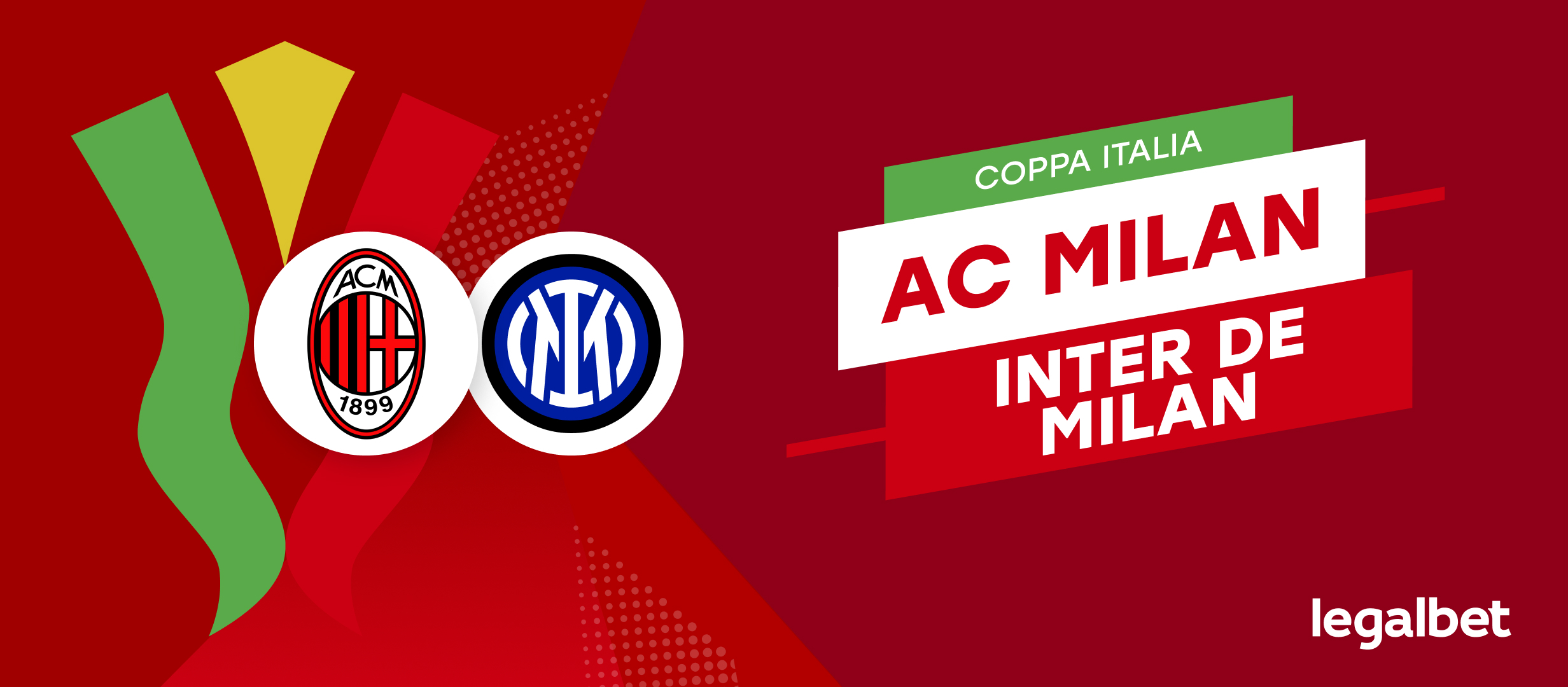 Apuestas y cuotas AC Milan - Inter de Milan, Coppa Italia 2021/22