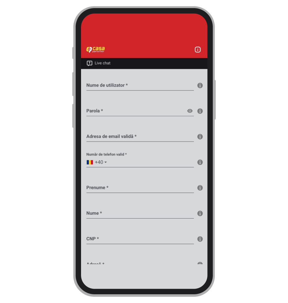 Înregistrare Casa Pariurilor